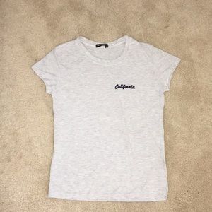 Grey Brandy Melville shirt